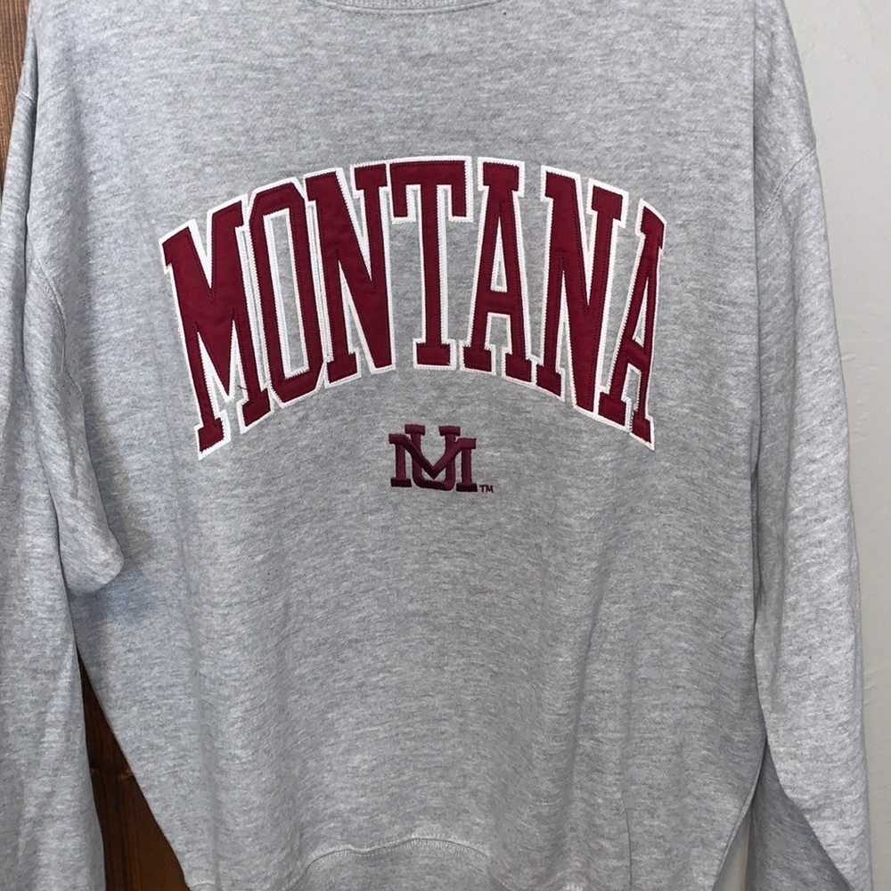 Vintage Montana oversized crewneck sweatshirt